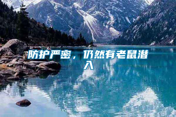 防護(hù)嚴(yán)密，仍然有老鼠潛入